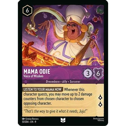 Mama Odie - Voice of Wisdom (57/204) - Fabled Cold Foil
