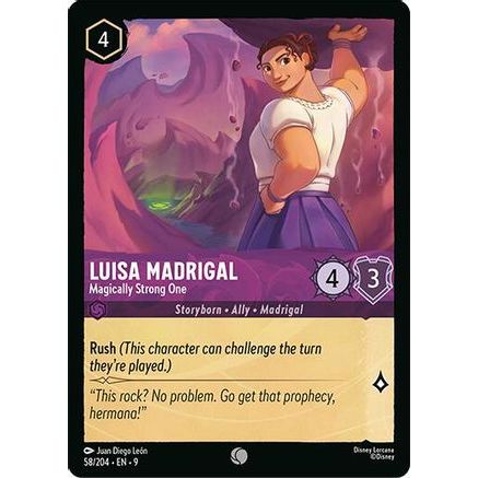Luisa Madrigal - Magically Strong One (58/204) - Fabled