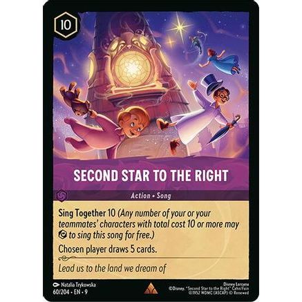 Second Star to the Right (60/204) - Fabled Cold Foil