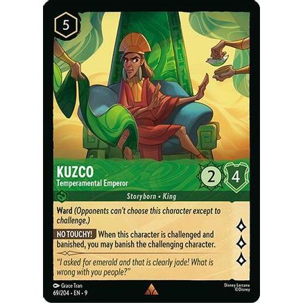 Kuzco - Temperamental Emperor (69/204) - Fabled