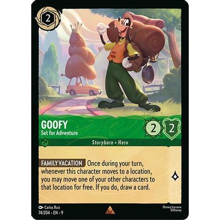 Goofy - Set for Adventure (74/204) - Fabled
