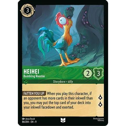Heihei - Bumbling Rooster (86/204) - Fabled