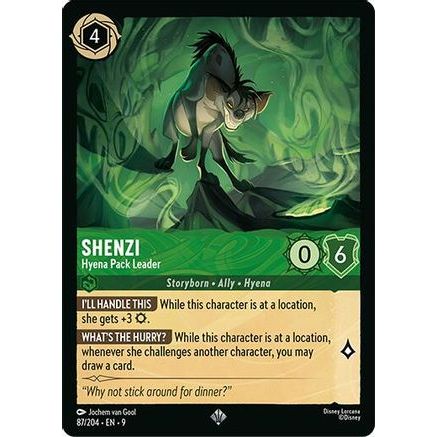 Shenzi - Hyena Pack Leader (87/204) - Fabled