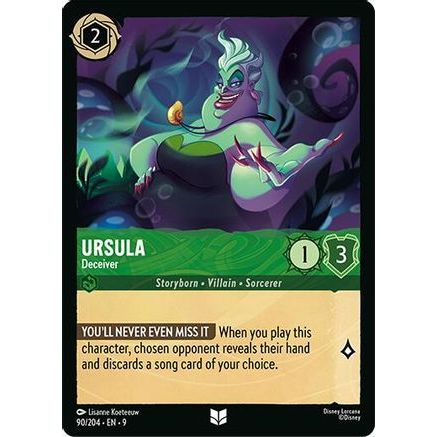 Ursula - Deceiver (90/204) - Fabled Cold Foil