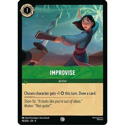 Improvise (96/204) - Fabled Cold Foil