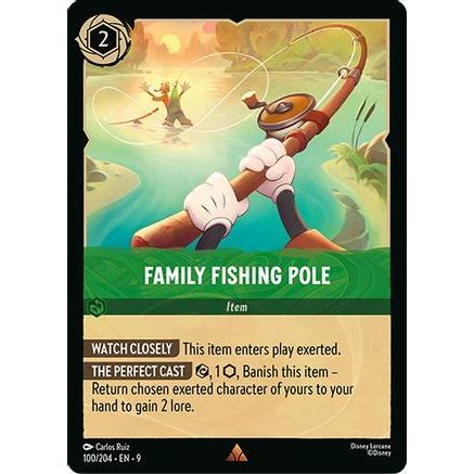 Family Fishing Pole (100/204) - Fabled