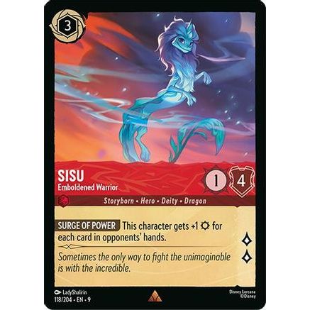 Sisu - Emboldened Warrior (118/204) - Fabled Cold Foil