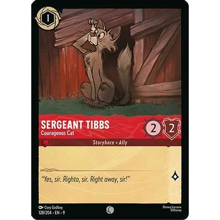 Sergeant Tibbs - Courageous Cat (128/204) - Fabled
