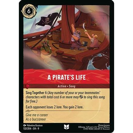 A Pirate's Life (132/204) - Fabled Cold Foil