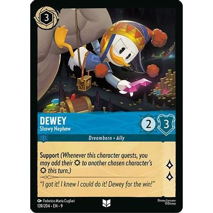 Dewey - Showy Nephew (139/204) - Fabled