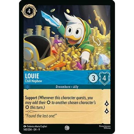 Louie - Chill Nephew (140/204) - Fabled Cold Foil