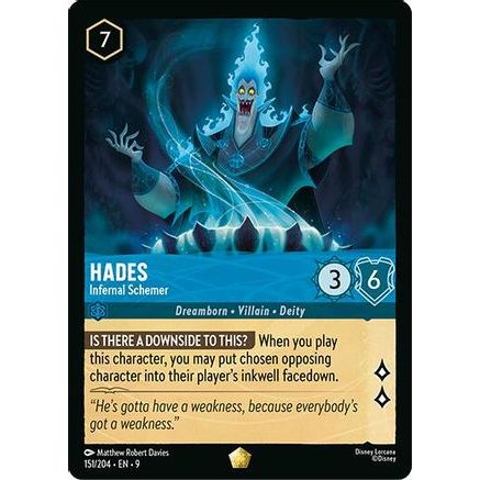 Hades - Infernal Schemer (151/204) - Fabled