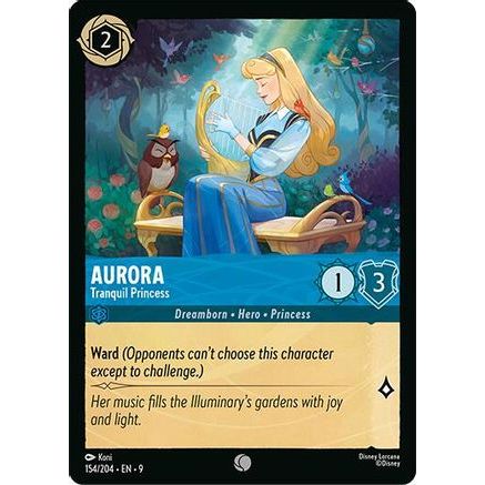 Aurora - Tranquil Princess (154/204) - Fabled Cold Foil