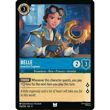 Belle - Inventive Engineer (156/204) - Fabled Cold Foil