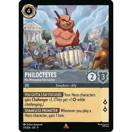 Philoctetes - No-Nonsense Instructor (171/204) - Fabled
