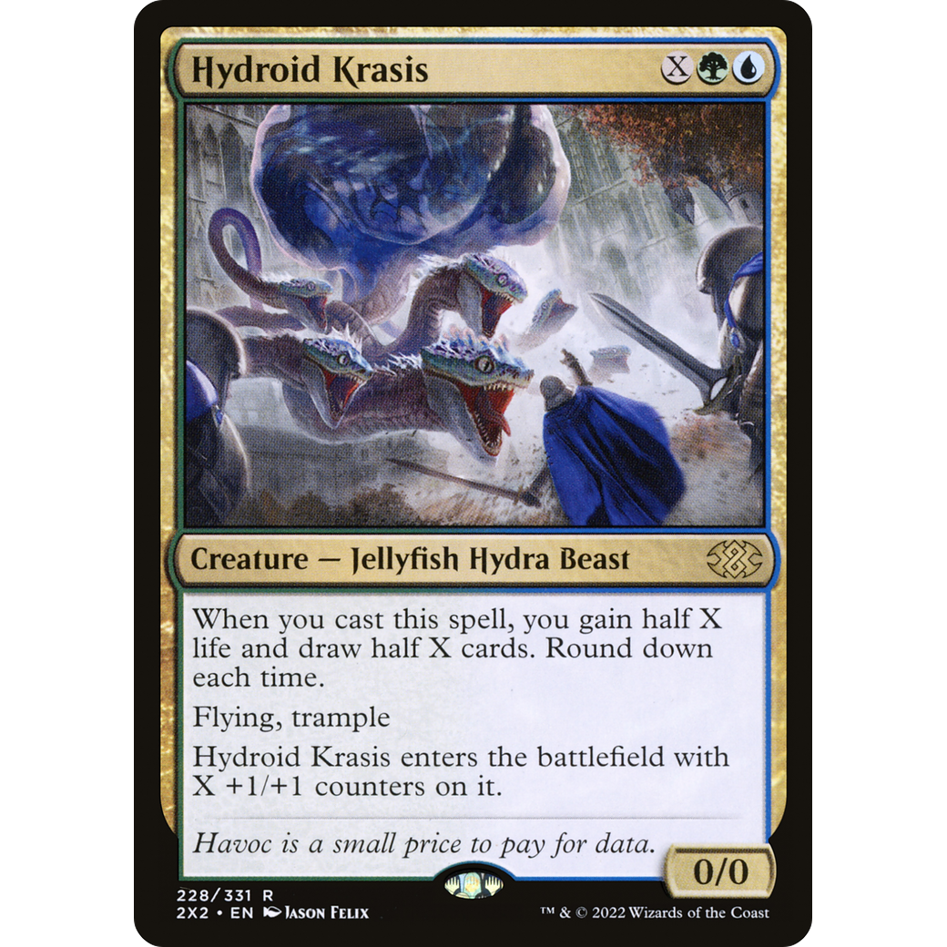 Hydroid Krasis (2X2-228) - Double Masters 2022 Foil