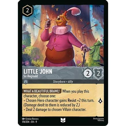 Little John - Sir Reginald (176/204) - Fabled Cold Foil