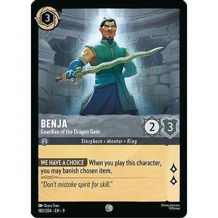 Benja - Guardian of the Dragon Gem (180/204) - Fabled