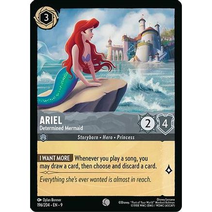 Ariel - Determined Mermaid (196/204) - Fabled