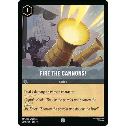 Fire the Cannons! (200/204) - Fabled Cold Foil