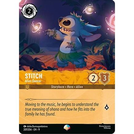 Stitch - Alien Dancer (Epic) (207/204) - Fabled Holofoil