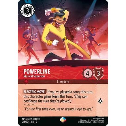 Powerline - Musical Superstar (Epic) (215/204) - Fabled Holofoil