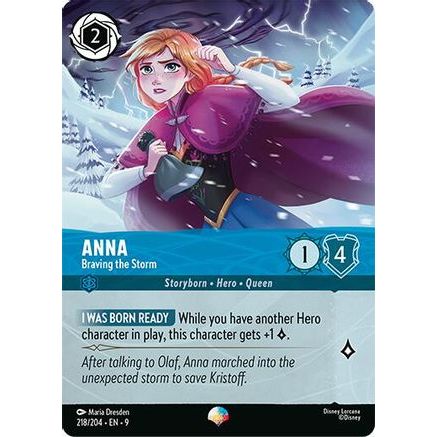 Anna - Braving the Storm (Epic) (218/204) - Fabled Holofoil