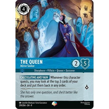 The Queen - Mirror Seeker (Epic) (219/204) - Fabled Holofoil