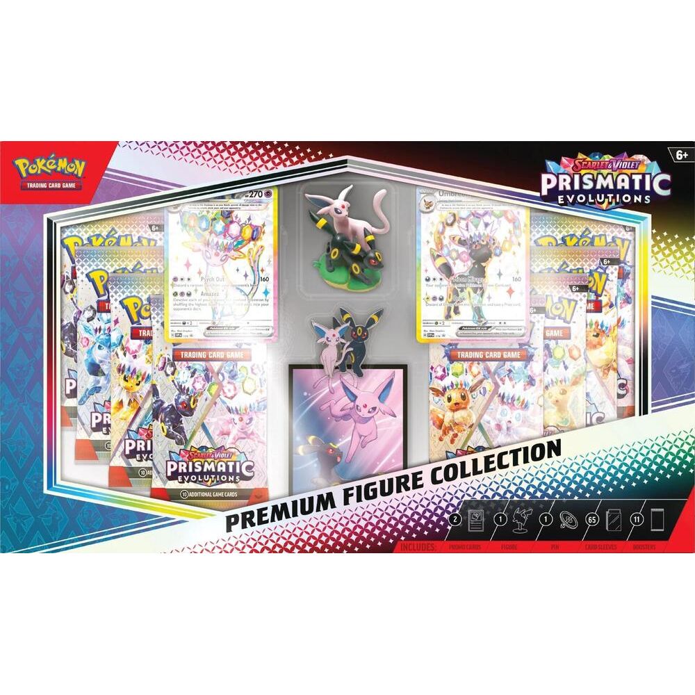 Pokemon TCG: Scarlet & Violet 8.5 - Prismatic Evolutions Premium Figure Collection
