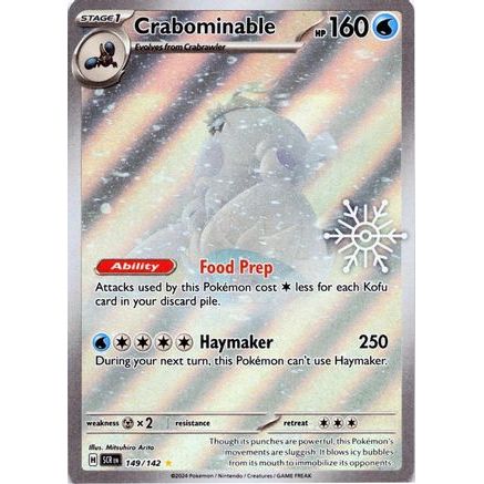Crabominable - 149/142 (Holiday Calendar) 149 - Miscellaneous Cards & Products Holofoil