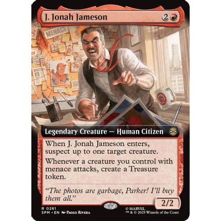 J. Jonah Jameson (Extended Art) (SPM-261) - Marvel's Spider-Man