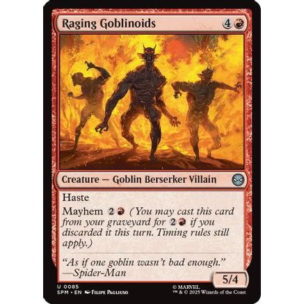 Raging Goblinoids (SPM-085) - Marvel's Spider-Man Foil