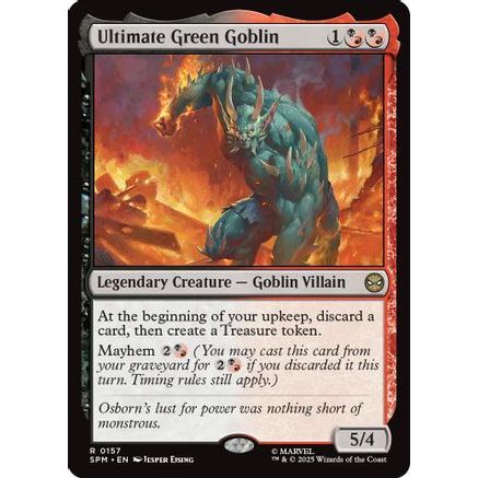 Ultimate Green Goblin (SPM-157) - Marvel's Spider-Man Foil