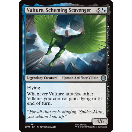 Vulture, Scheming Scavenger (SPM-158) - Marvel's Spider-Man Foil
