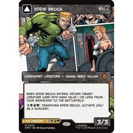Eddie Brock (0224) (Borderless) (SPM-224) - Marvel's Spider-Man Foil