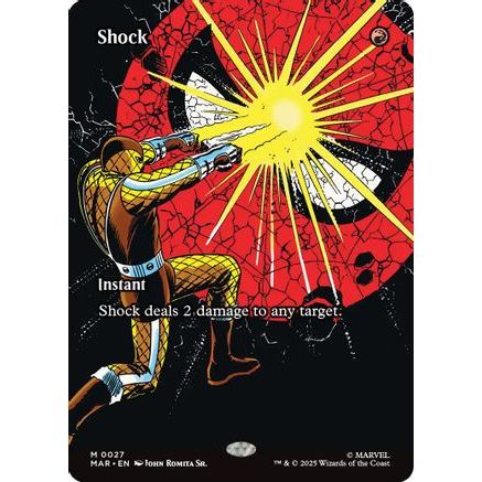 Shock (Borderless) (MAR-027) - Marvel Eternal-Legal Foil
