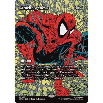 Arachnogenesis (Borderless) (MAR-031) - Marvel Eternal-Legal