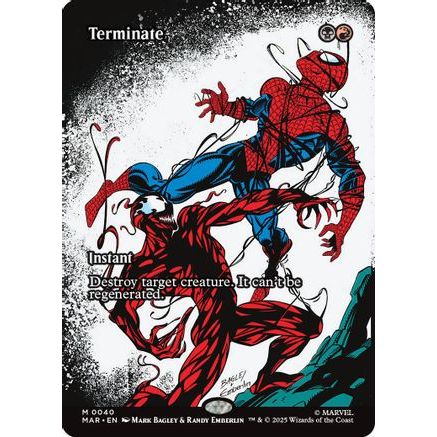 Terminate (Borderless) (MAR-040) - Marvel Eternal-Legal Foil