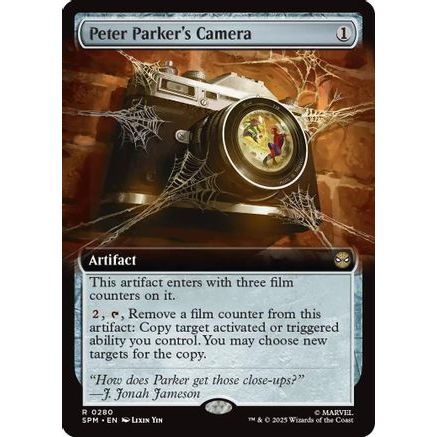 Peter Parker's Camera (Extended Art) (SPM-280) - Marvel's Spider-Man