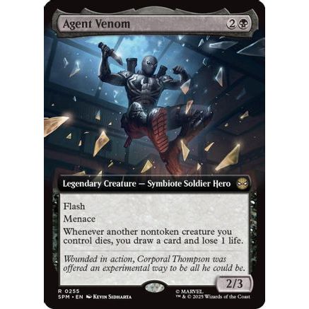 Agent Venom (Extended Art) (SPM-255) - Marvel's Spider-Man Foil