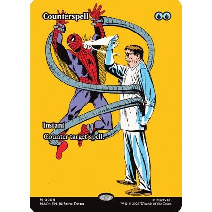 Counterspell (Borderless) (MAR-009) - Marvel Eternal-Legal