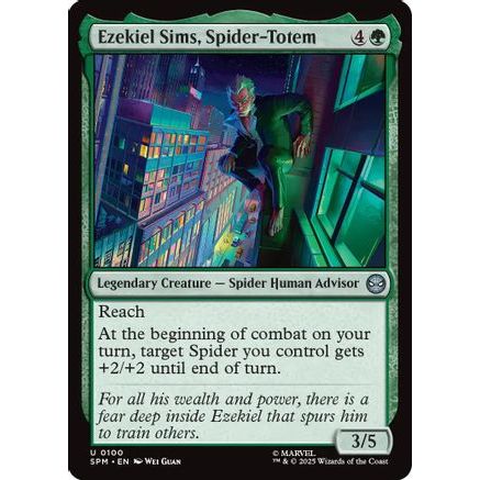 Ezekiel Sims, Spider-Totem (SPM-100) - Marvel's Spider-Man Foil