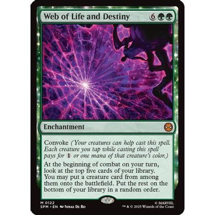 Web of Life and Destiny (SPM-122) - Marvel's Spider-Man Foil
