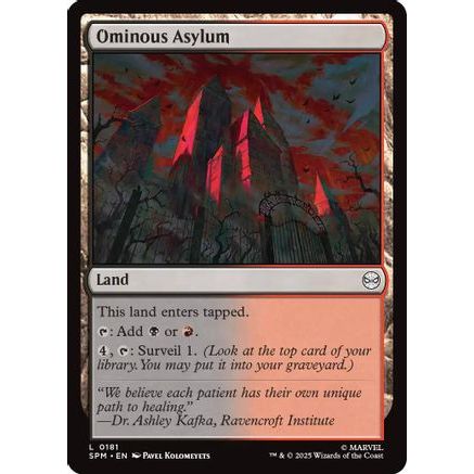 Ominous Asylum (SPM-181) - Marvel's Spider-Man