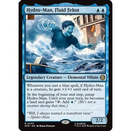 Hydro-Man, Fluid Felon (SPM-033) - Marvel's Spider-Man
