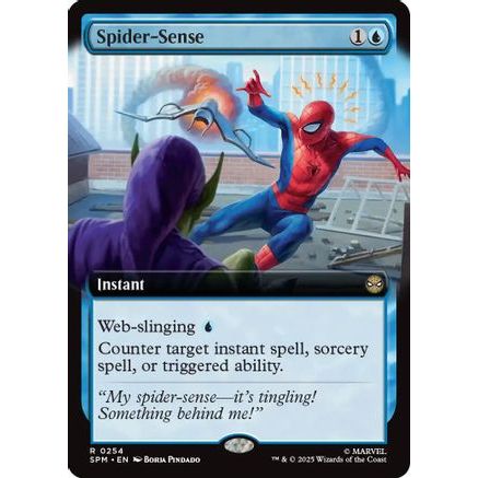 Spider-Sense (Extended Art) (SPM-254) - Marvel's Spider-Man Foil