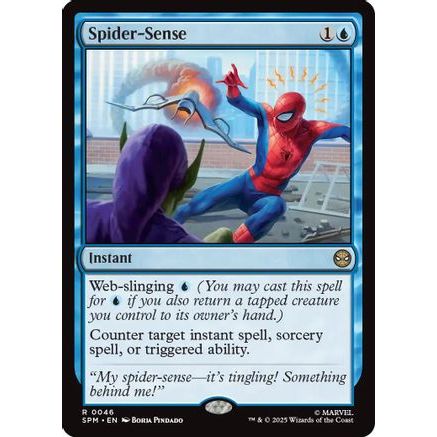 Spider-Sense (SPM-046) - Marvel's Spider-Man Foil