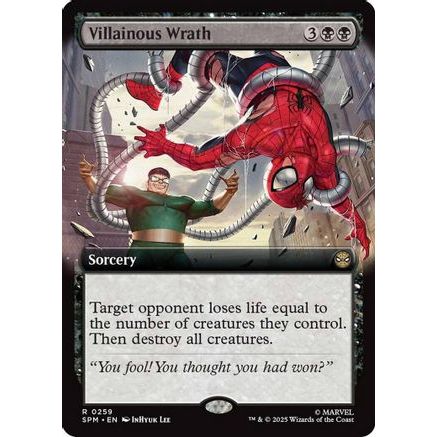Villainous Wrath (Extended Art) (SPM-259) - Marvel's Spider-Man