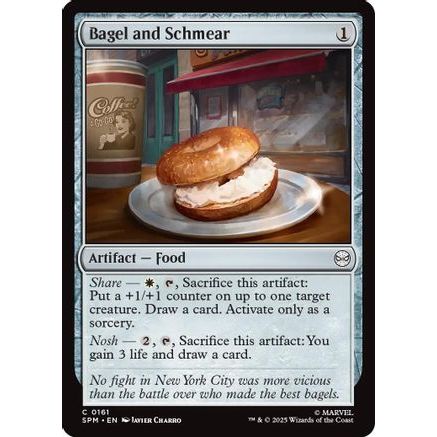 Bagel and Schmear (SPM-161) - Marvel's Spider-Man Foil