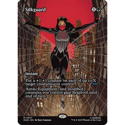 Silkguard (Borderless) (MAR-037) - Marvel Eternal-Legal